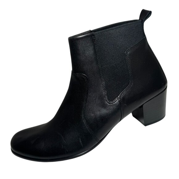 Ecco Shape 35 Chelsea Black Boots Size 41 EU/ 9.5 US NEW - Picture 1 of 5